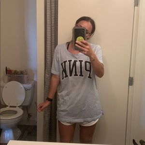 PINK oversized T shirt